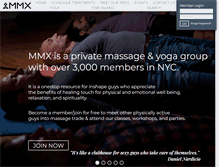 Tablet Screenshot of mmxnyc.com
